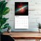 Astronomy | 2026 12 x 24 Inch (Hanging) Monthly Square Wall Calendar | Foil Stamped Cover | Plastic-Free